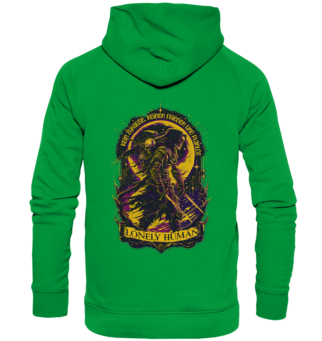 Streetwear Einsamer Mensch - Basic Unisex Hoodie