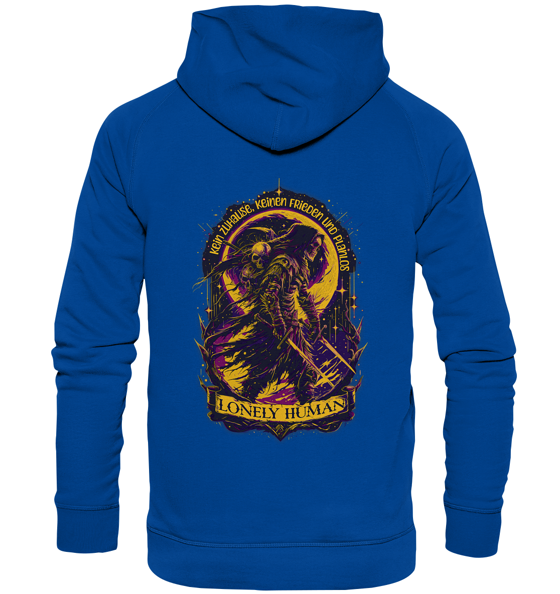 Streetwear Einsamer Mensch - Basic Unisex Hoodie