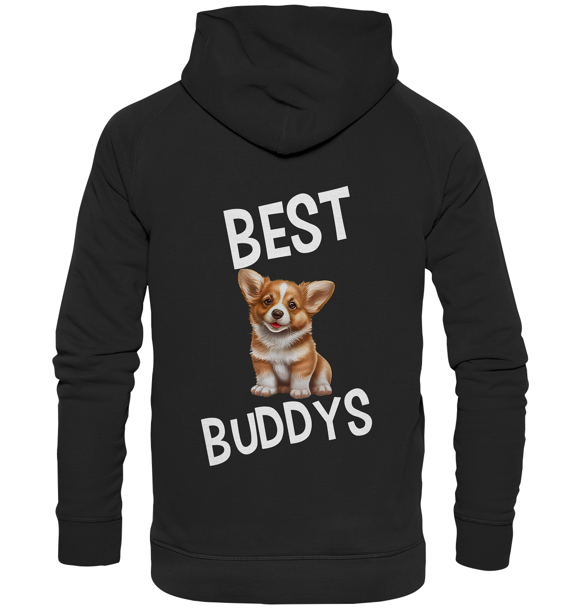 BEST BUDDYS NO2 - STREETWEAR _ STATEMENTS - MEIN BESTER FREUND - Basic Unisex Hoodie