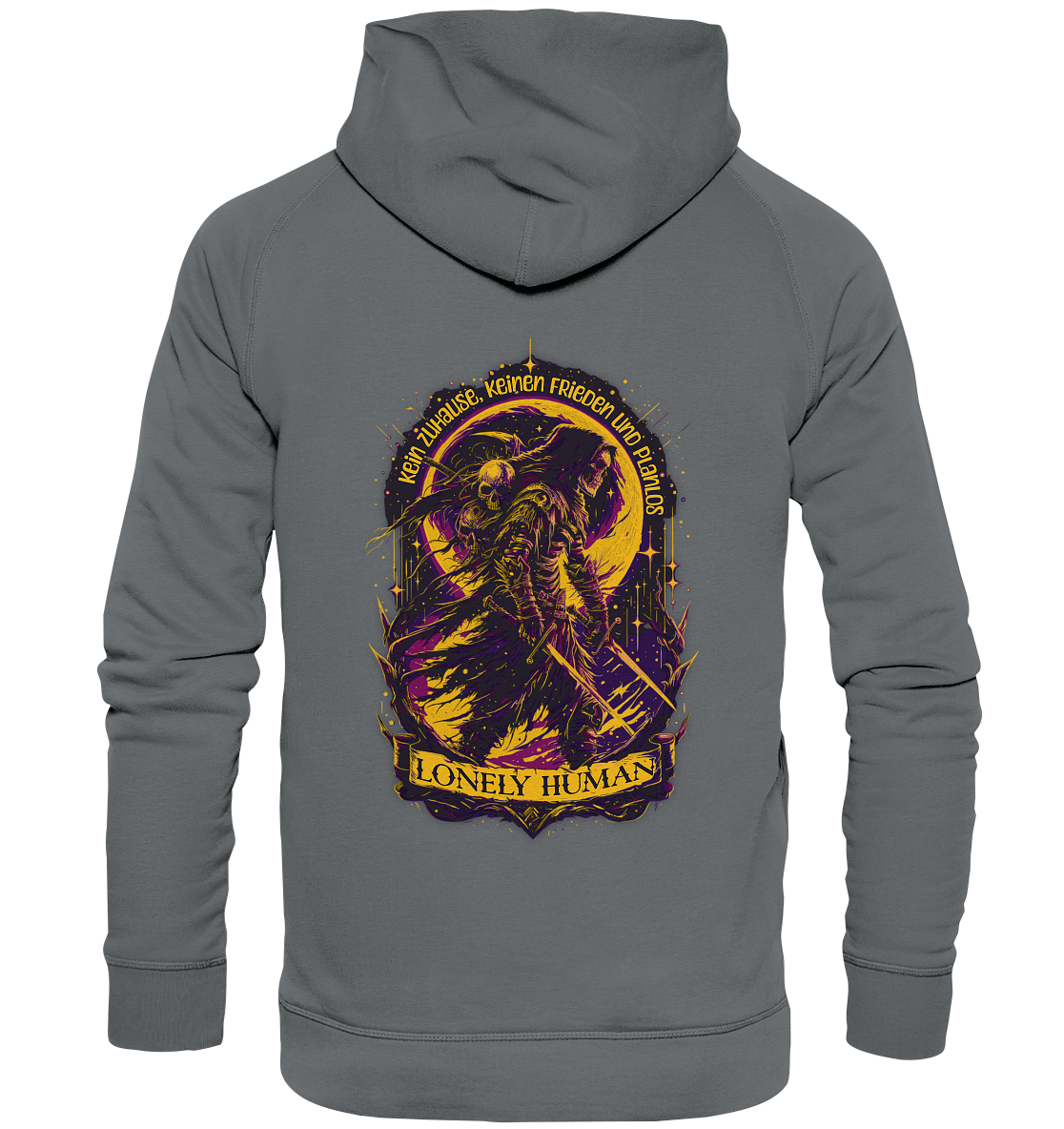 Streetwear Einsamer Mensch - Basic Unisex Hoodie