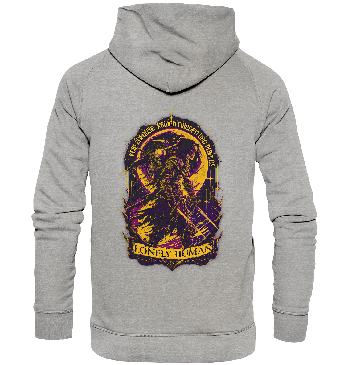 Streetwear Einsamer Mensch - Basic Unisex Hoodie