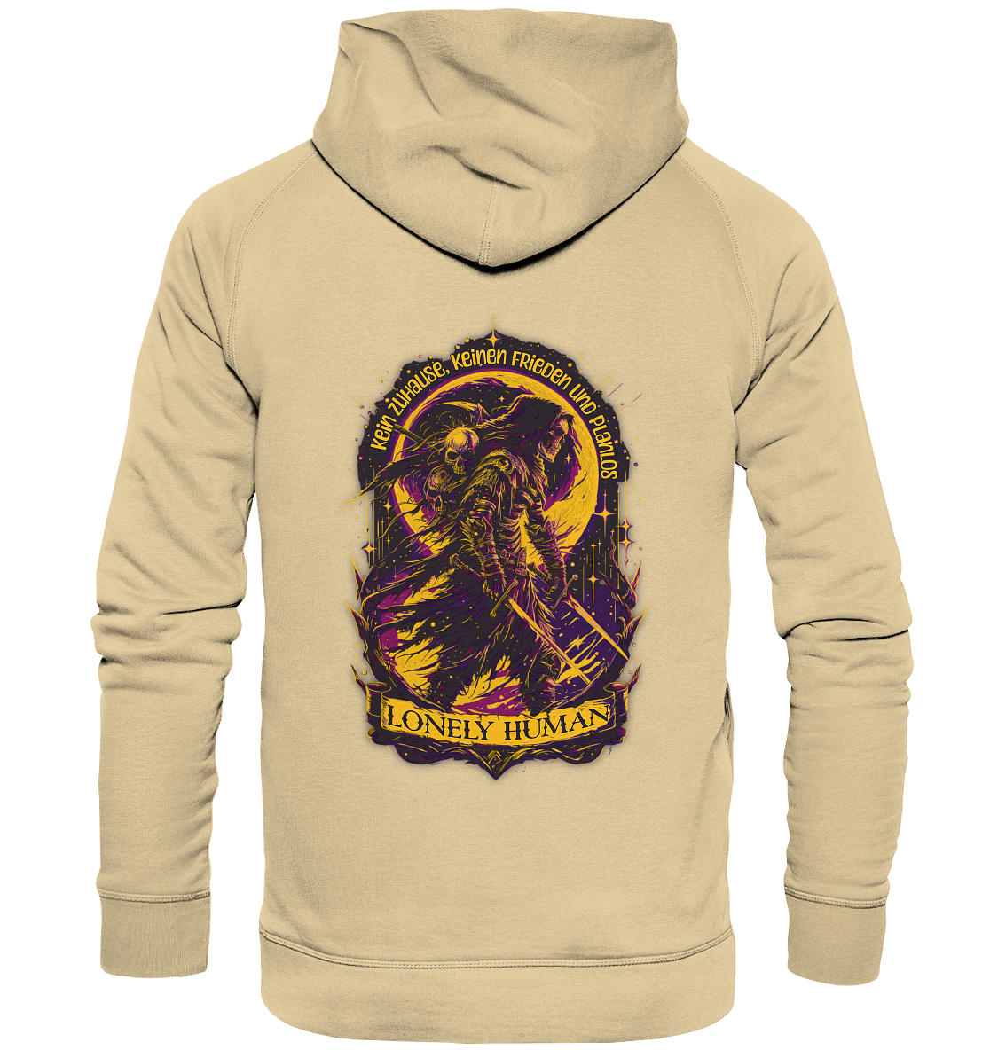 Streetwear Einsamer Mensch - Basic Unisex Hoodie