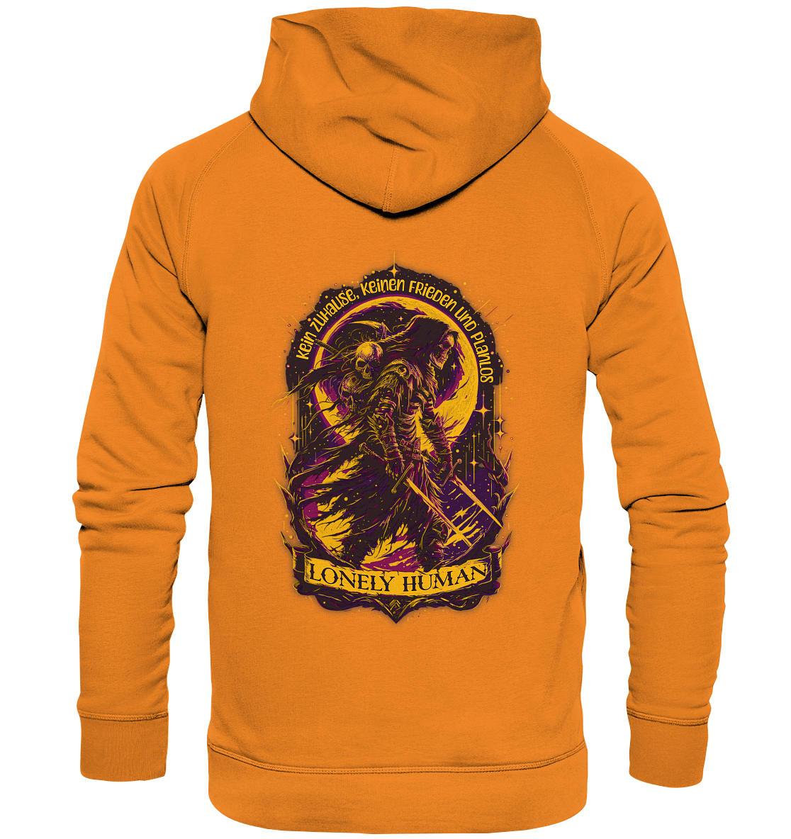 Streetwear Einsamer Mensch - Basic Unisex Hoodie