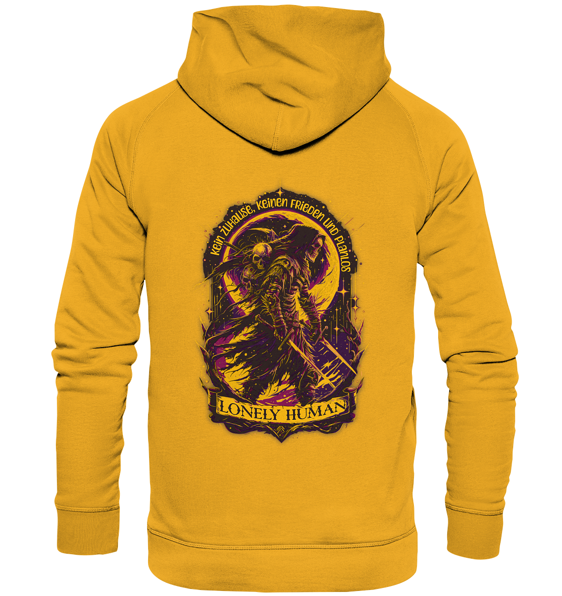 Streetwear Einsamer Mensch - Basic Unisex Hoodie