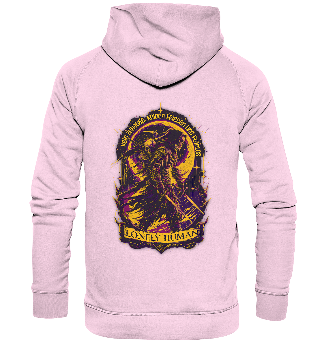 Streetwear Einsamer Mensch - Basic Unisex Hoodie