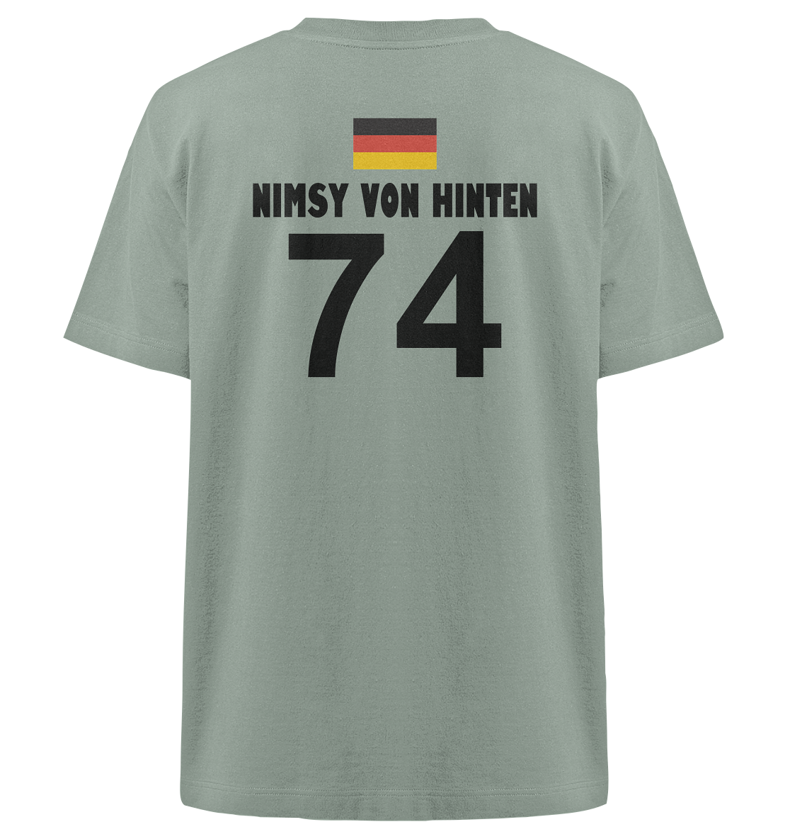Sauf Trikot Nimsy von Hinten - Heavy Oversized Organic Shirt