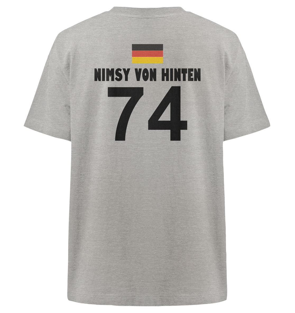 Sauf Trikot Nimsy von Hinten - Heavy Oversized Organic Shirt