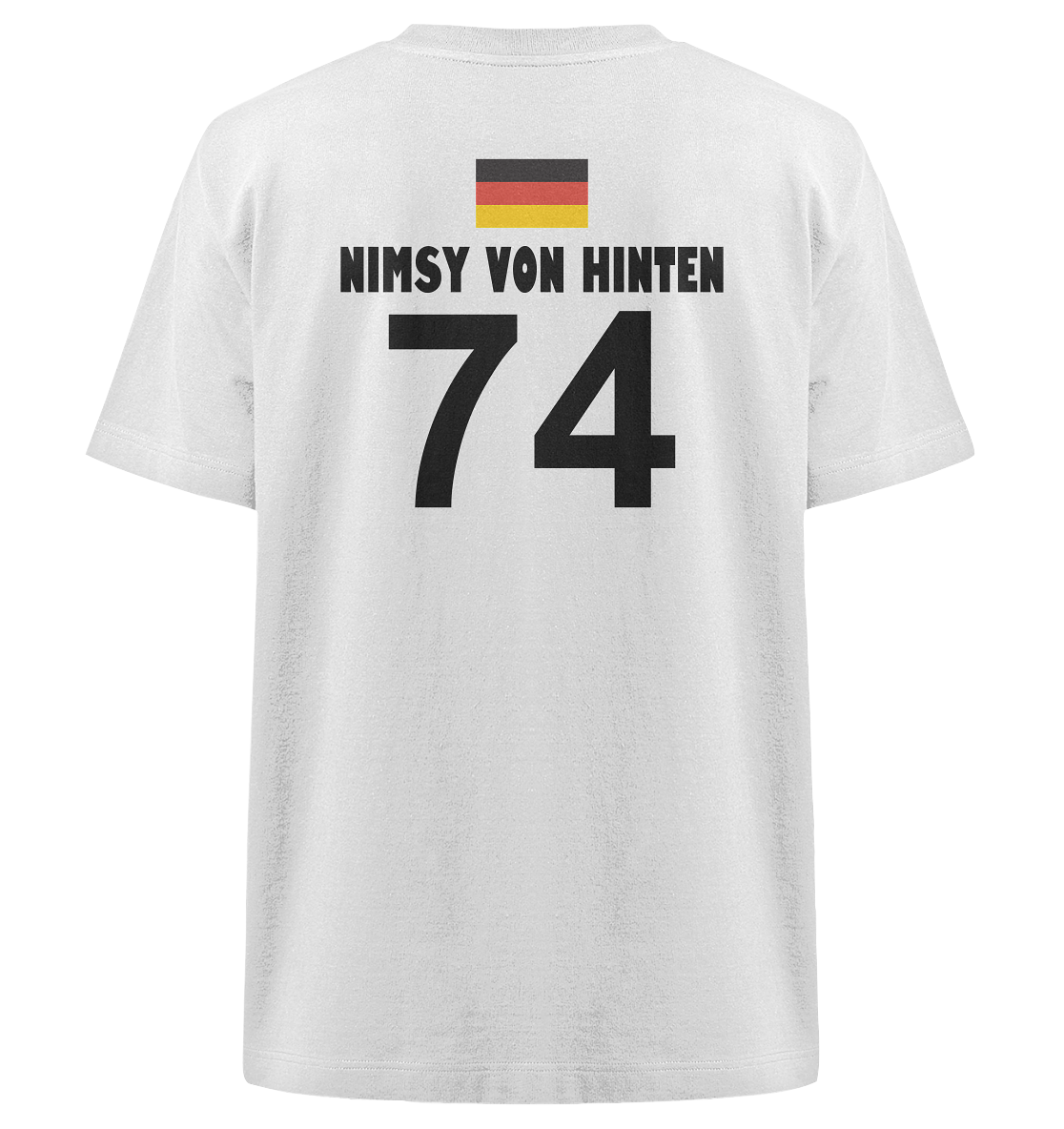Sauf Trikot Nimsy von Hinten - Heavy Oversized Organic Shirt