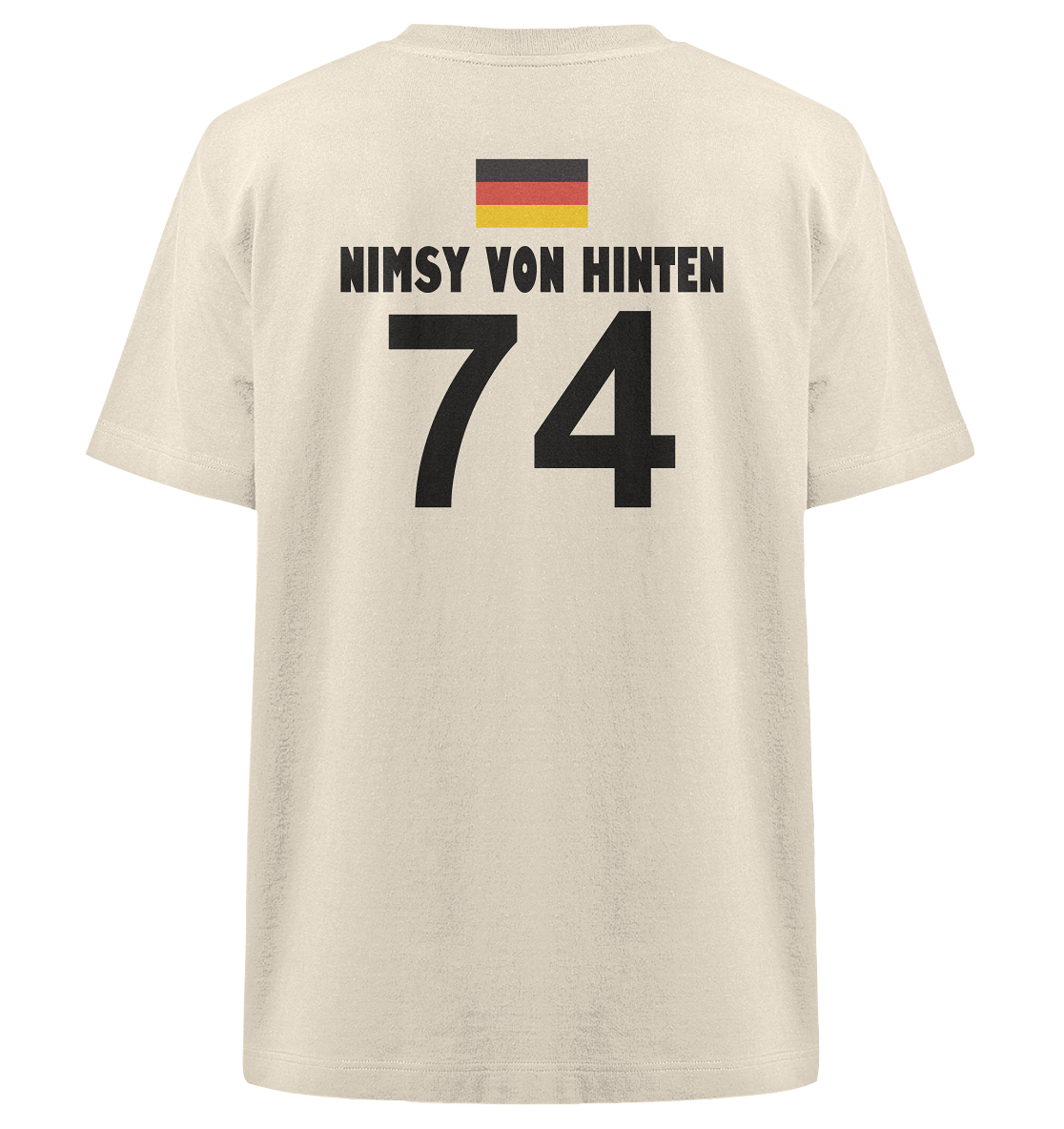 Sauf Trikot Nimsy von Hinten - Heavy Oversized Organic Shirt