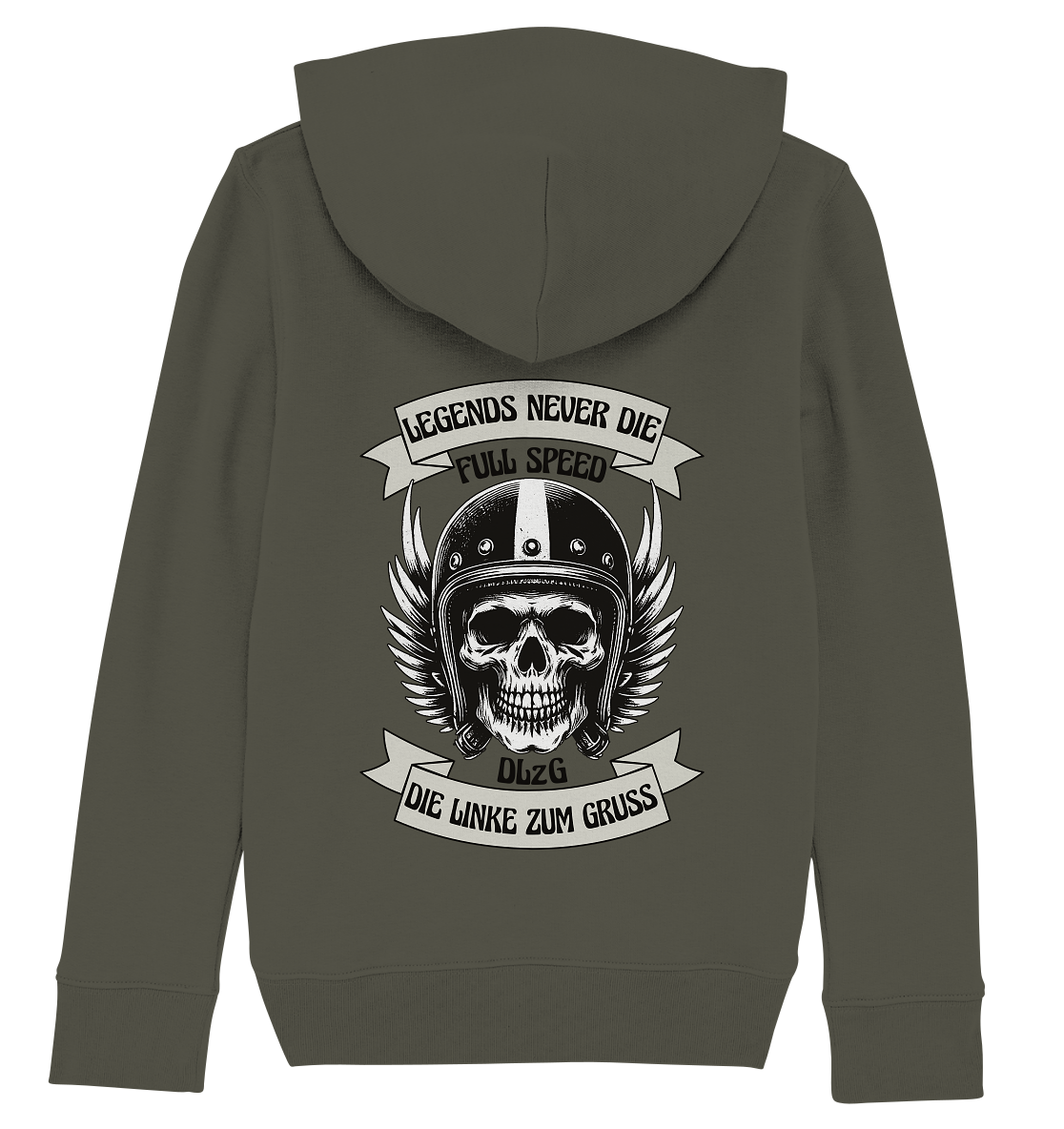 DLzG - Die Linke zum Gruss - Kids Organic Hoodie
