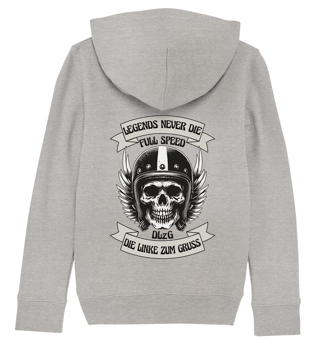 DLzG - Die Linke zum Gruss - Kids Organic Hoodie