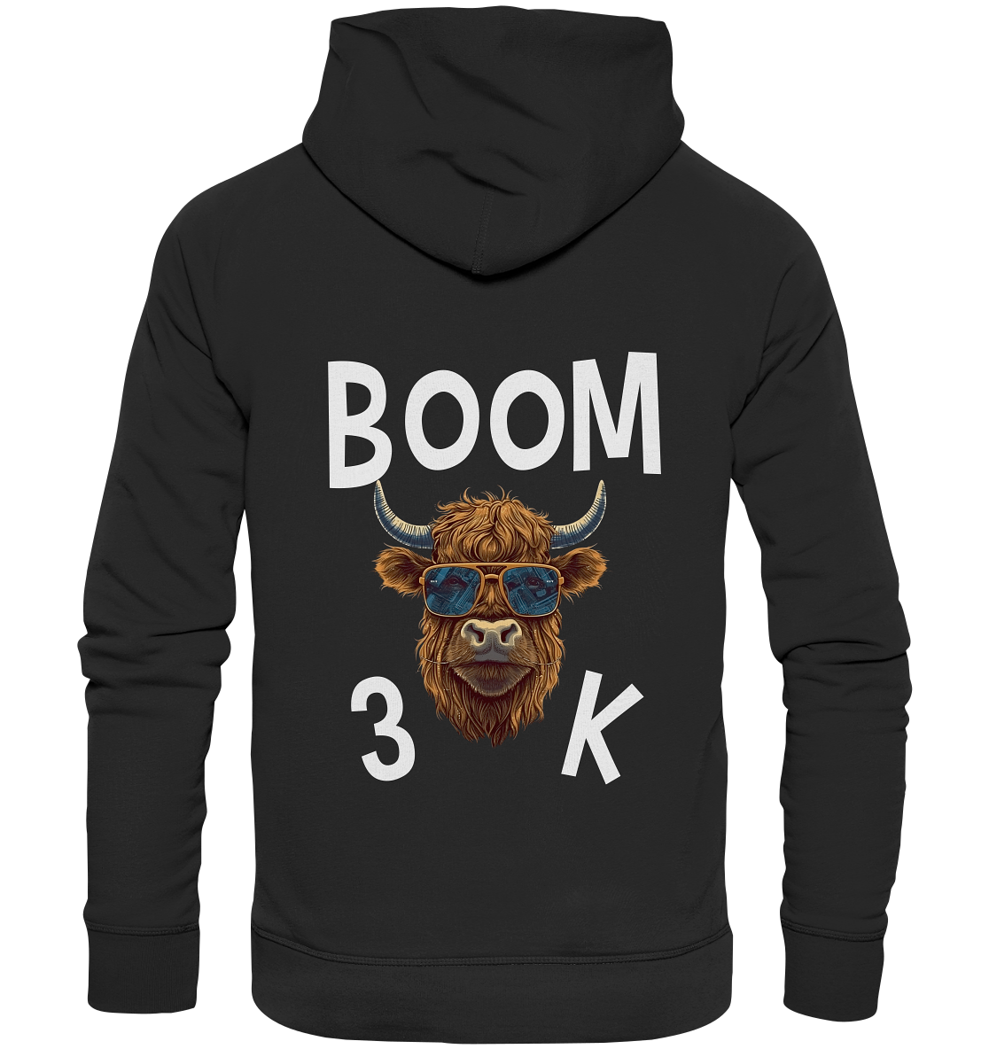Organic Basic Hoodie BOOM 3 K Streetwear Statement - Influencer -