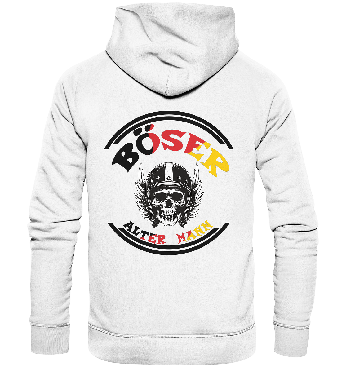 Organic Basic Hoodie - BÖSER ALTER MANN NO 2