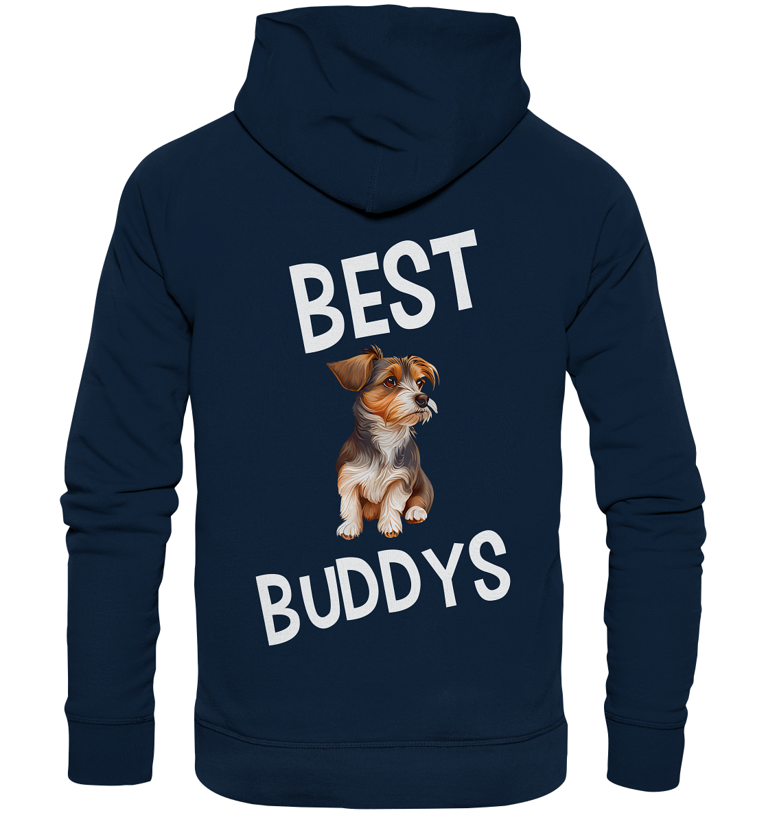 BEST BUDDYS NO 7 - STREETWEAR _ STATEMENTS - MEIN BESTER FREUND - Organic Hoodie