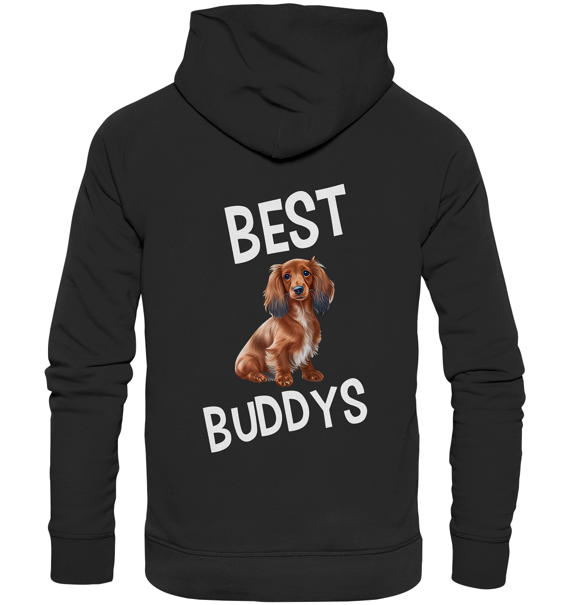 BEST BUDDYS NO 6 - STREETWEAR _ STATEMENTS - MEIN BESTER FREUND - Organic Hoodie