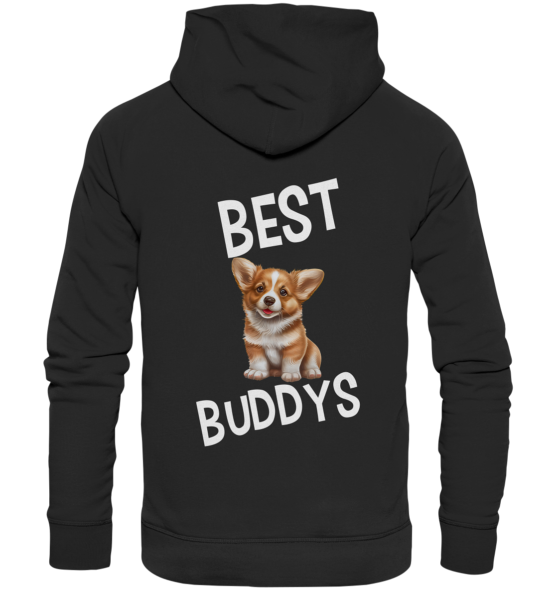 BEST BUDDYS NO2 - STREETWEAR _ STATEMENTS - MEIN BESTER FREUND - Organic Hoodie