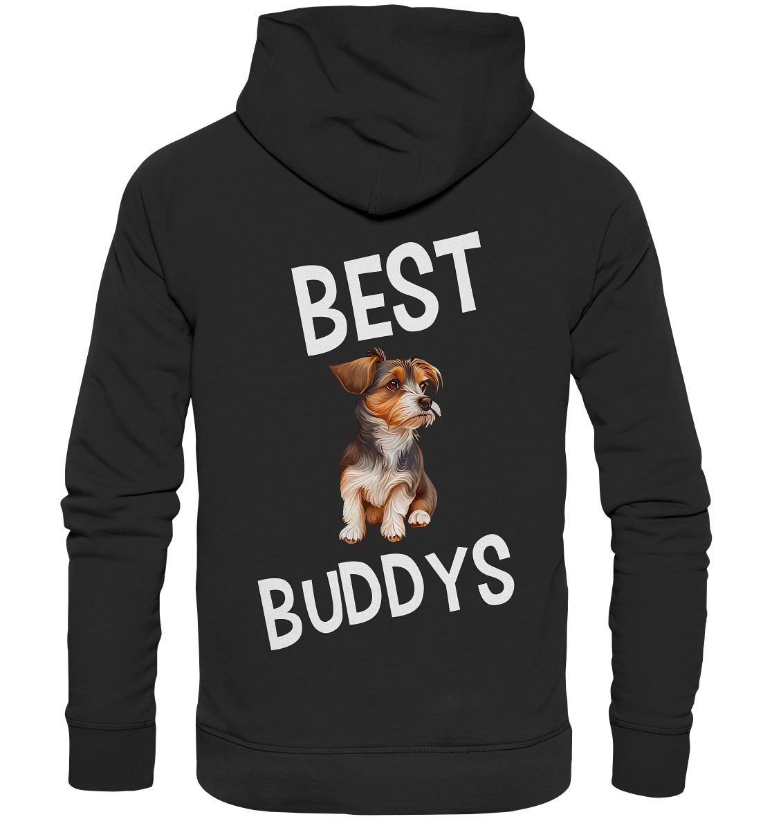 BEST BUDDYS NO 7 - STREETWEAR _ STATEMENTS - MEIN BESTER FREUND - Organic Hoodie