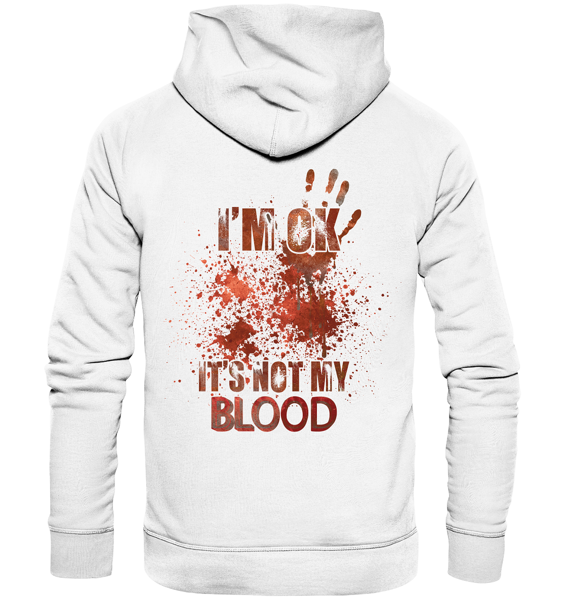 Hoodie mit coolen Aufdruck, Im Ok- Streetwear