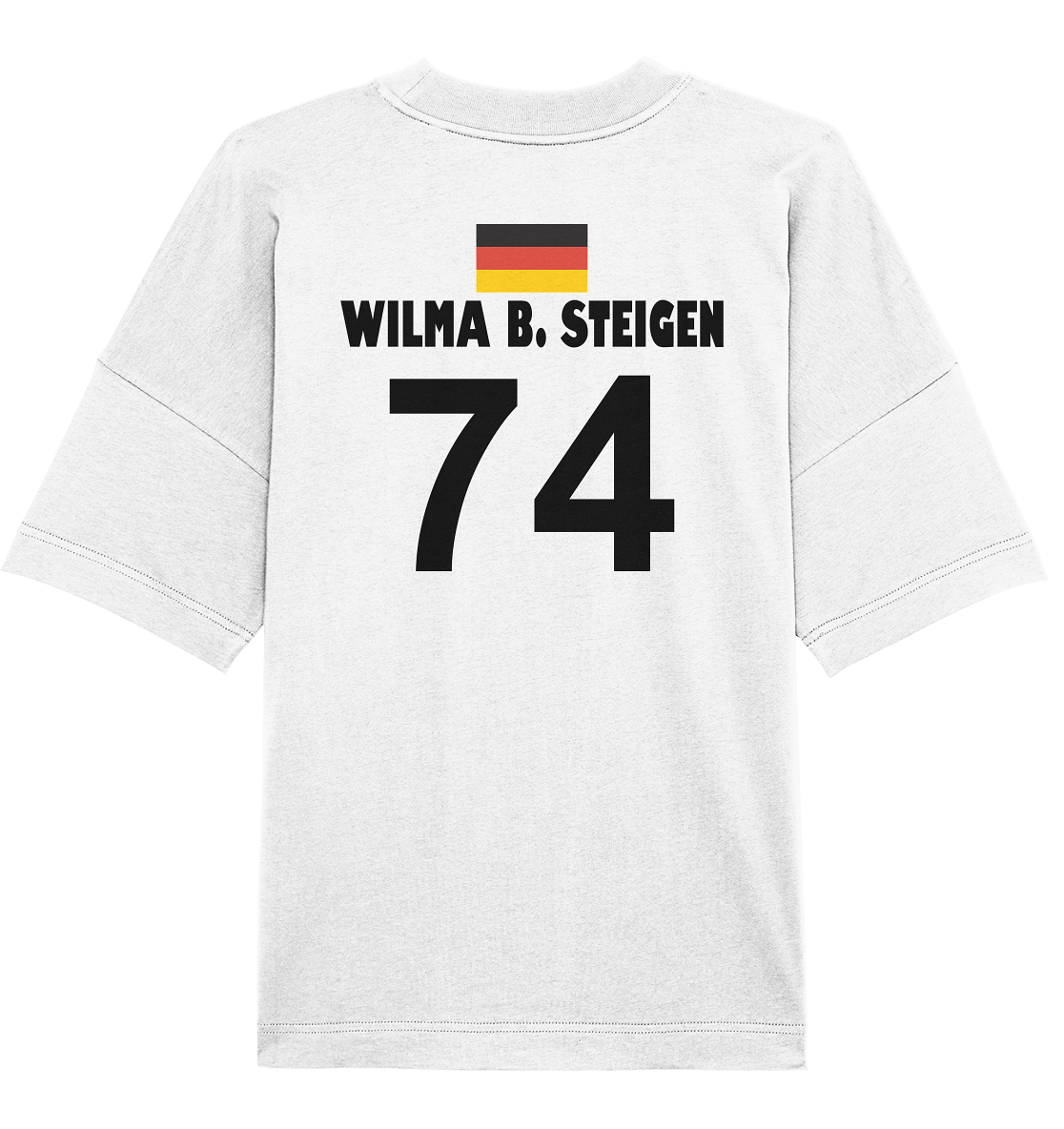 Sauf Trikot Wilma B. Steigen - Organic Oversize Shirt