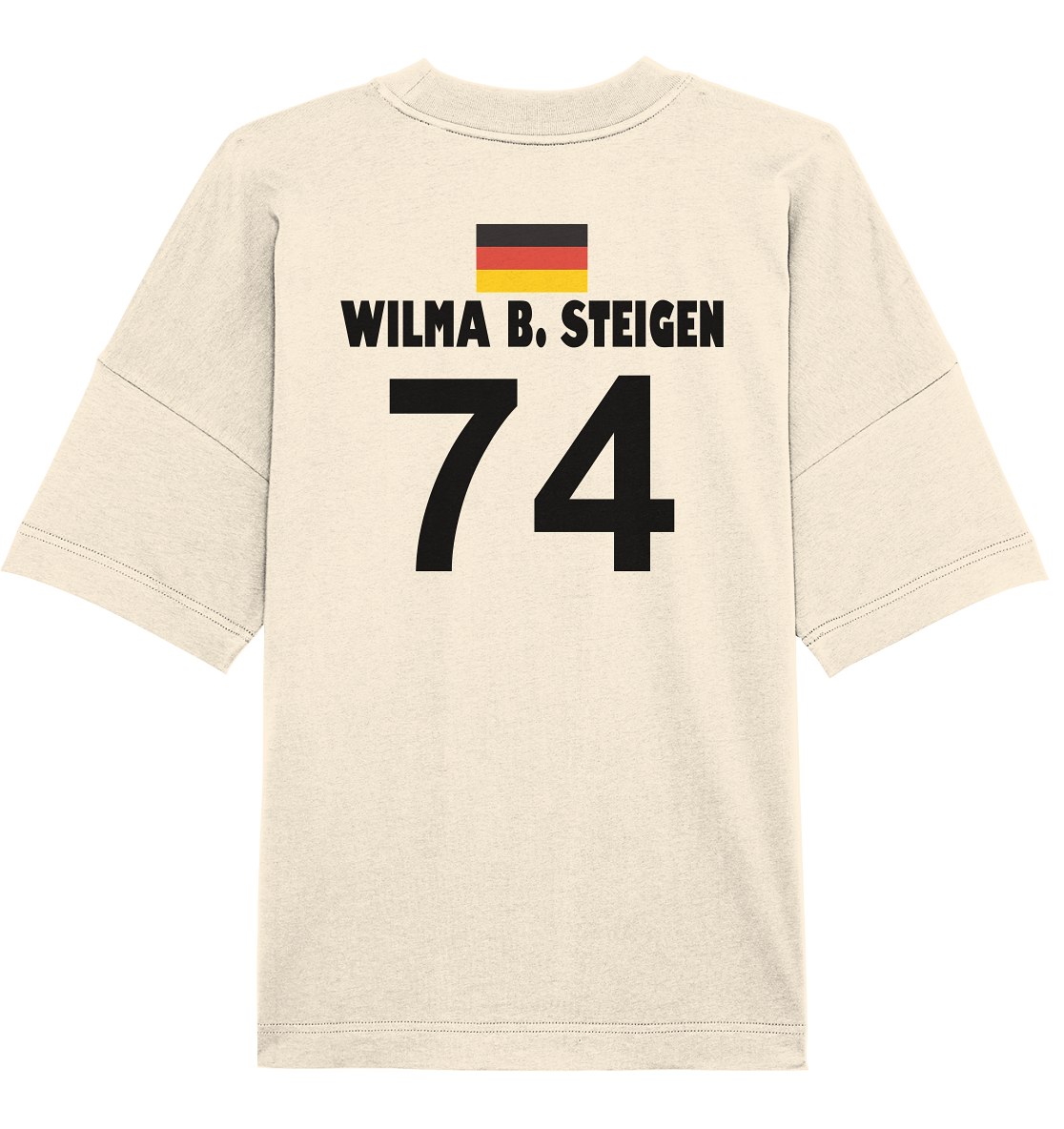 Sauf Trikot Wilma B. Steigen - Organic Oversize Shirt