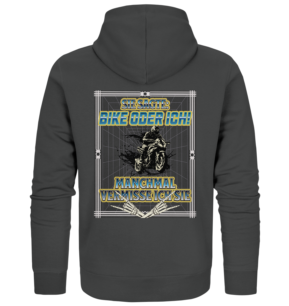 Manchmal vermisse ich sie - Statement 1 - Organic Zipper