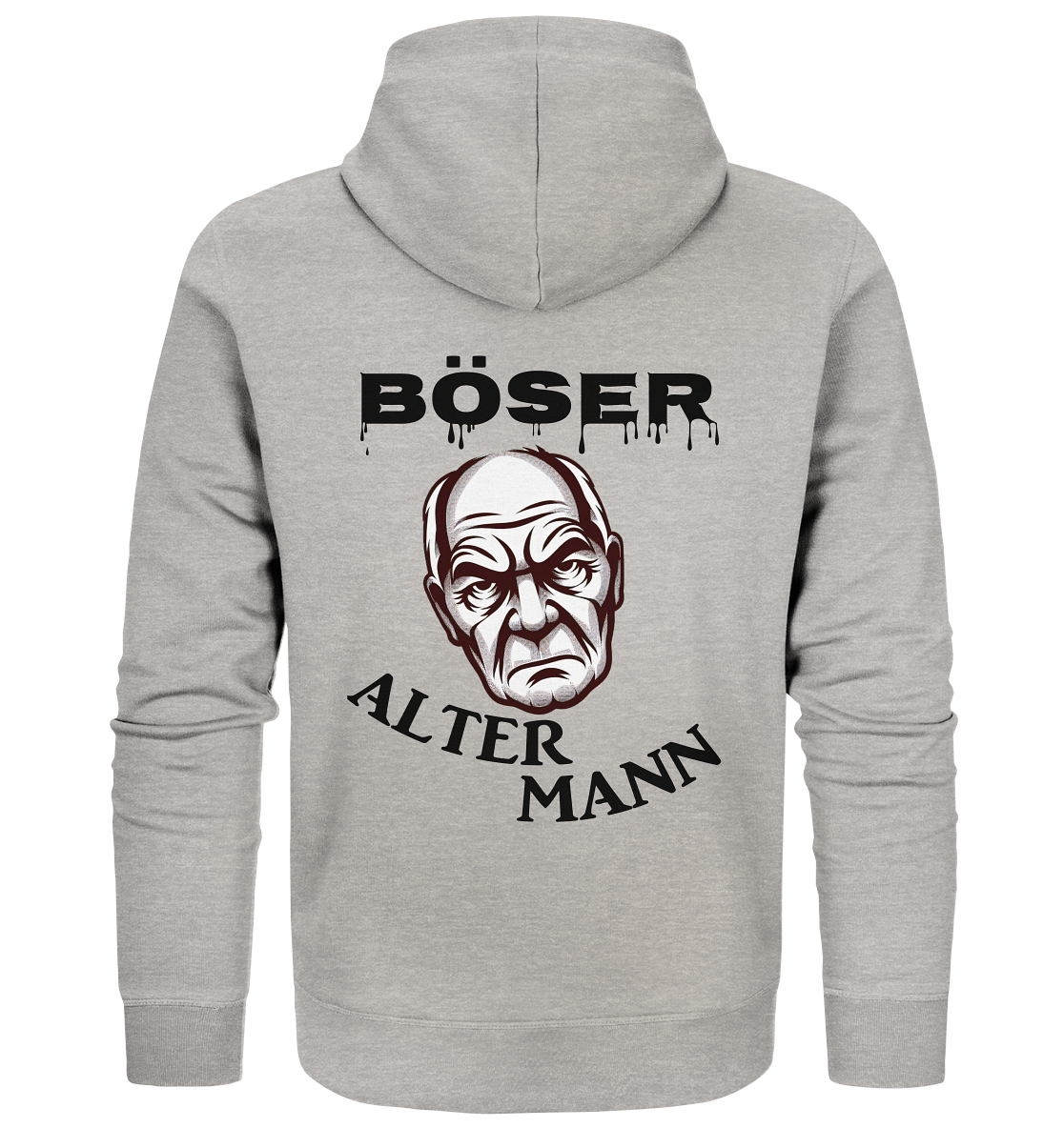 BÖSER ALTER MANN - Organic Zipper