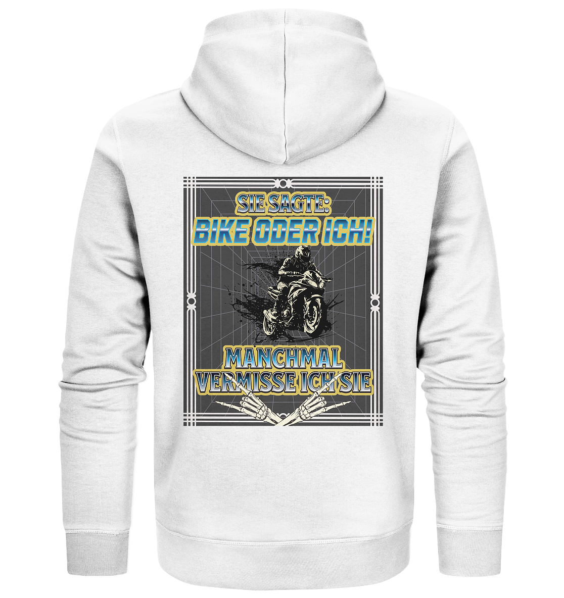 Manchmal vermisse ich sie - Statement 1 - Organic Zipper