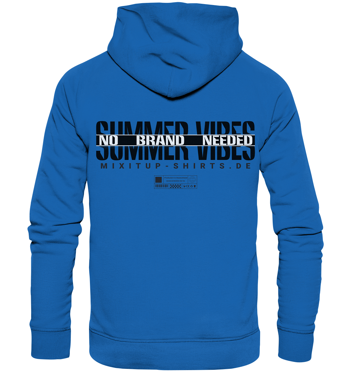 Sommer Shirts und Co - Summer Vibes - Backprint Premium Unisex Hoodie