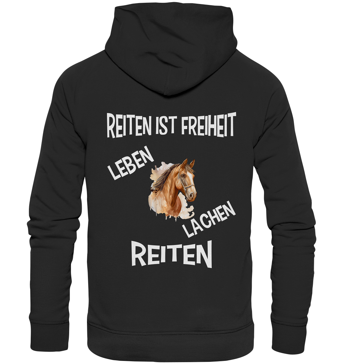REITEN IST FREIHEIT - STREETWEAR FÜR REITER UND PFERDELIEBHABER - Premium Unisex Hoodie