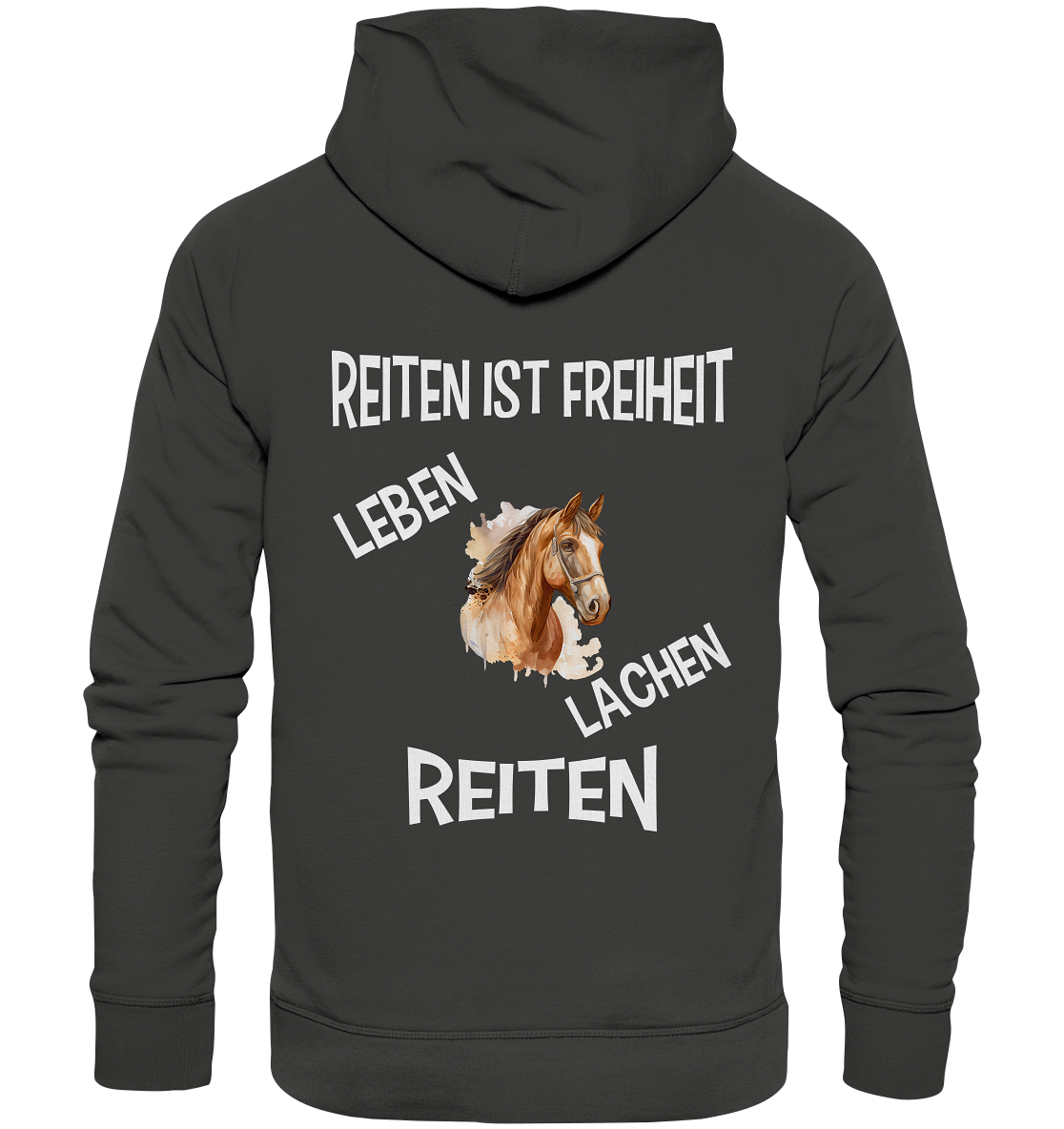 REITEN IST FREIHEIT - STREETWEAR FÜR REITER UND PFERDELIEBHABER - Premium Unisex Hoodie