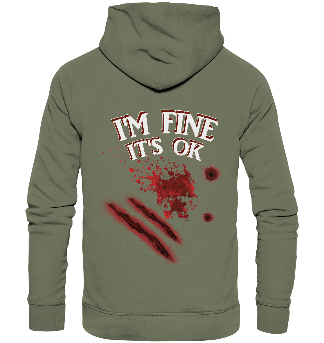 I'm fine - Premium Unisex Hoodie