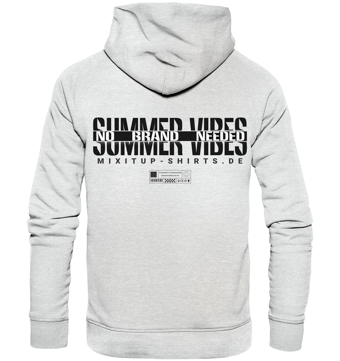 Sommer Shirts und Co - Summer Vibes - Backprint Premium Unisex Hoodie