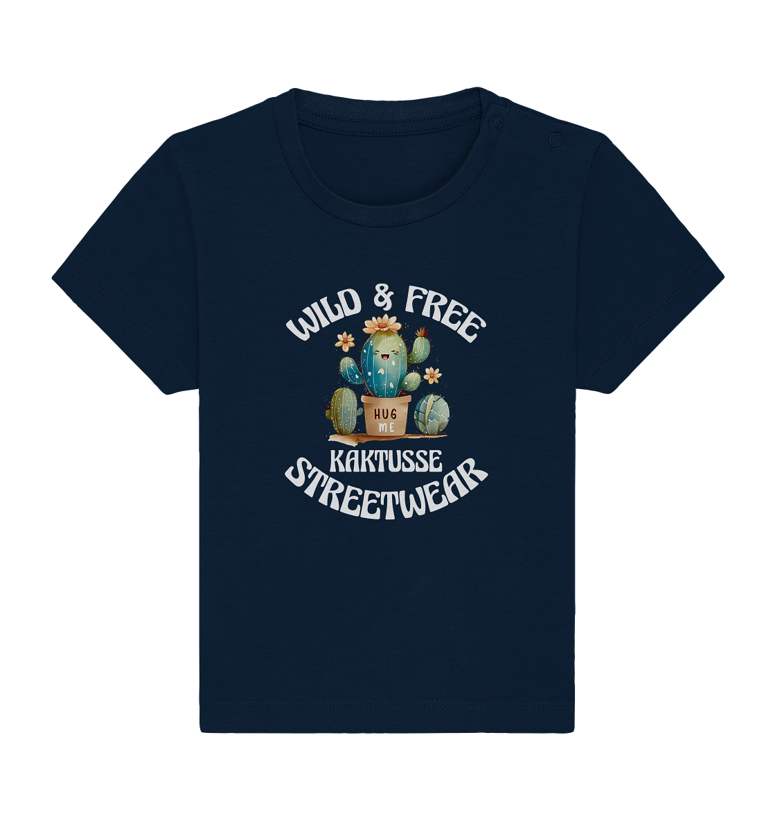 WILD & FREE NO 17 KAKTUSSE - STREETWEAR - STATEMENT - Baby Organic Shirt