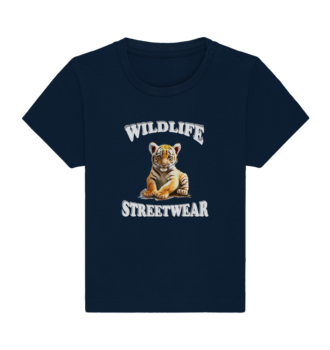 WILDLIFE STREETWEAR 3.0 TIGER BABY - Baby Organic Shirt