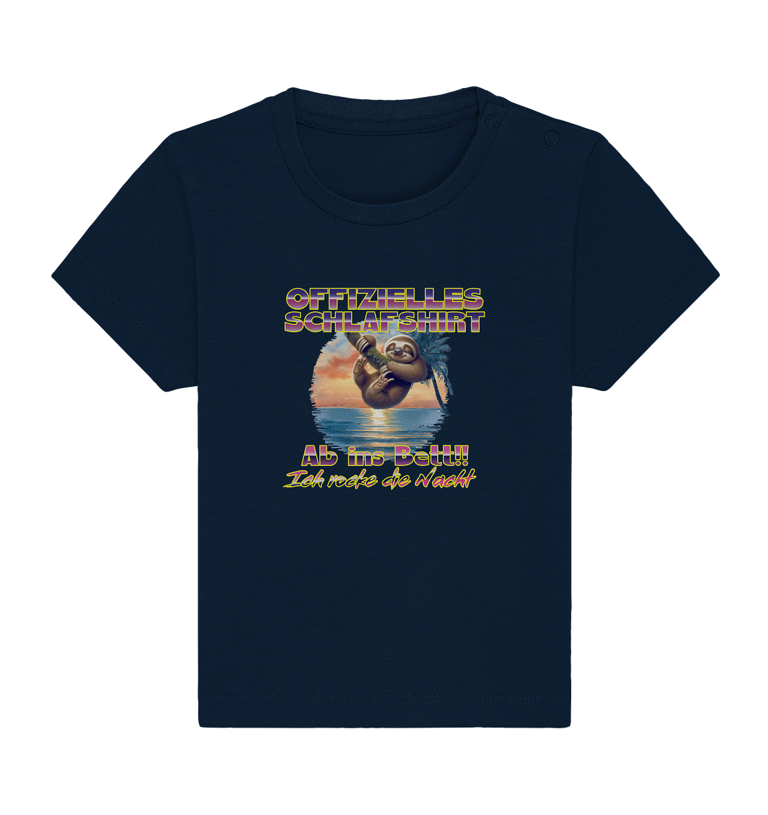 Schlafshirt - Ab ins Bett - Baby Organic Shirt