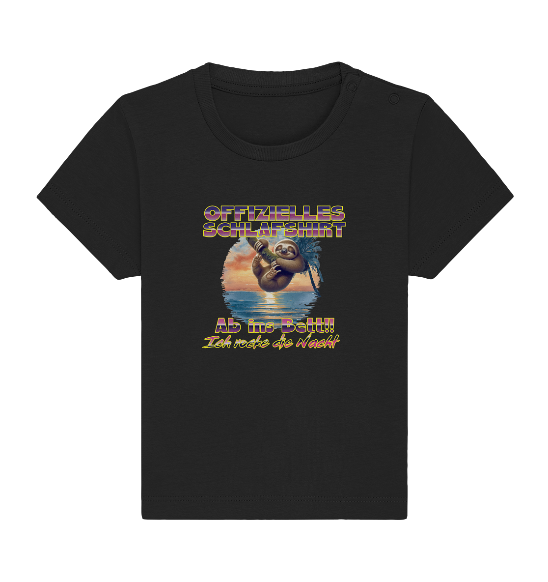 Schlafshirt - Ab ins Bett - Baby Organic Shirt