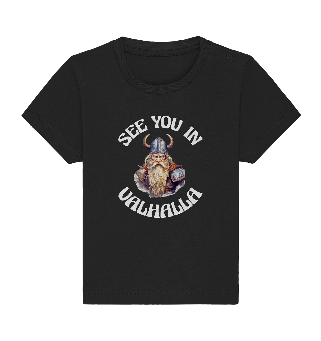 SEE YOU IN VALHALLA NO 2 - STREETWEAR - STATEMENT - Baby Organic Shirt