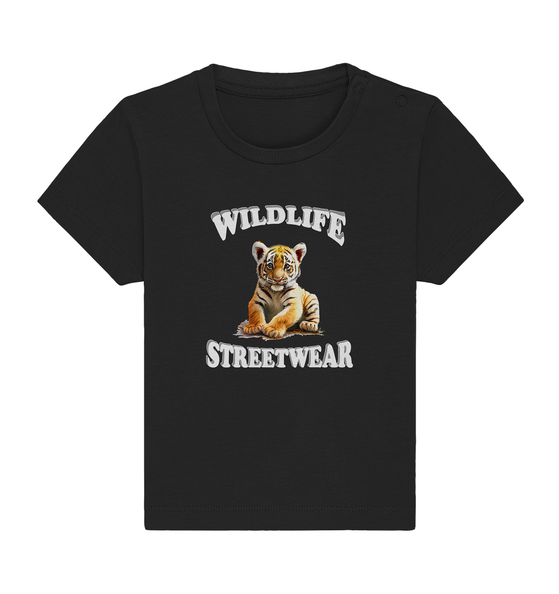 WILDLIFE STREETWEAR 3.0 TIGER BABY - Baby Organic Shirt