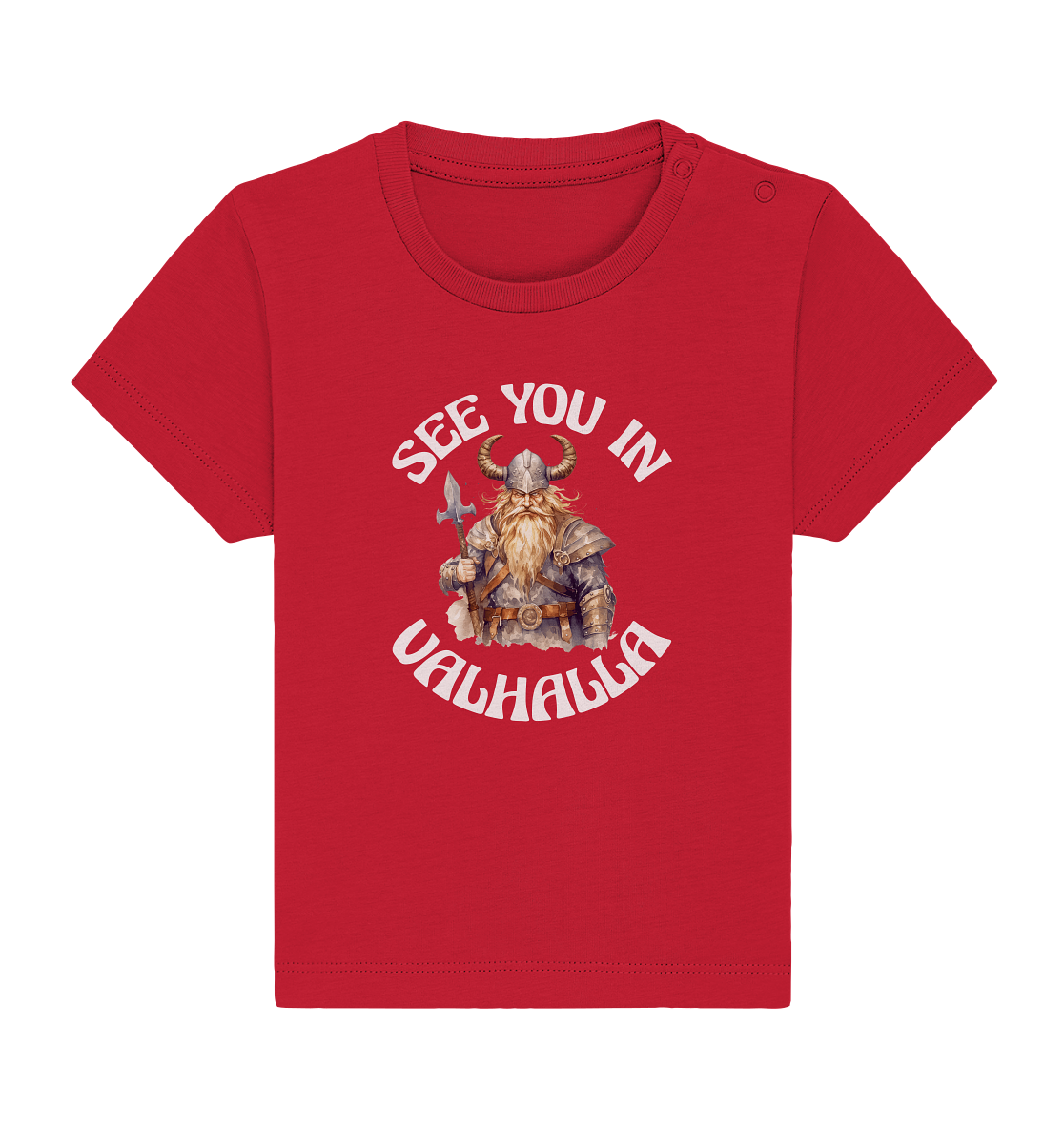 SEE YOU IN VALHALLA NO 4 - STREETWEAR - STATEMENT - Baby Organic Shirt