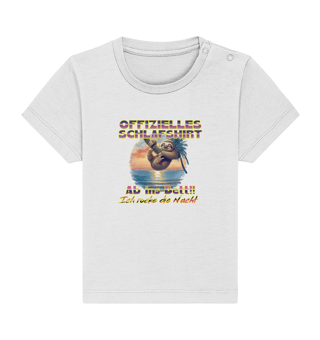 Schlafshirt - Ab ins Bett - Baby Organic Shirt