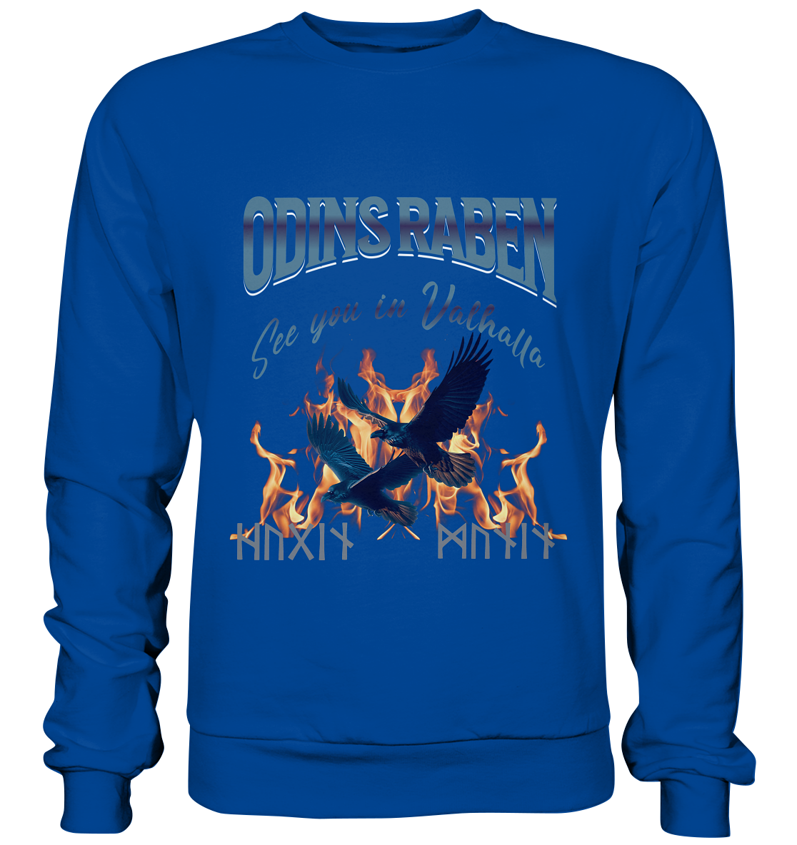 Raben Odins mystisch - Basic Sweatshirt