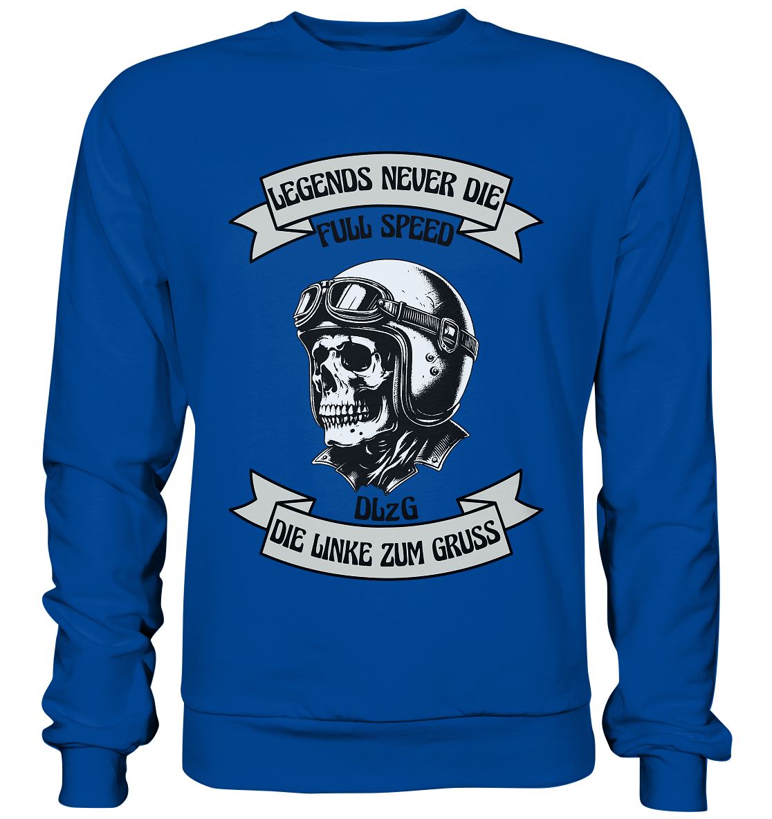 Die Linke zum Gruss - DLzG Full Speed - Basic Sweatshirt