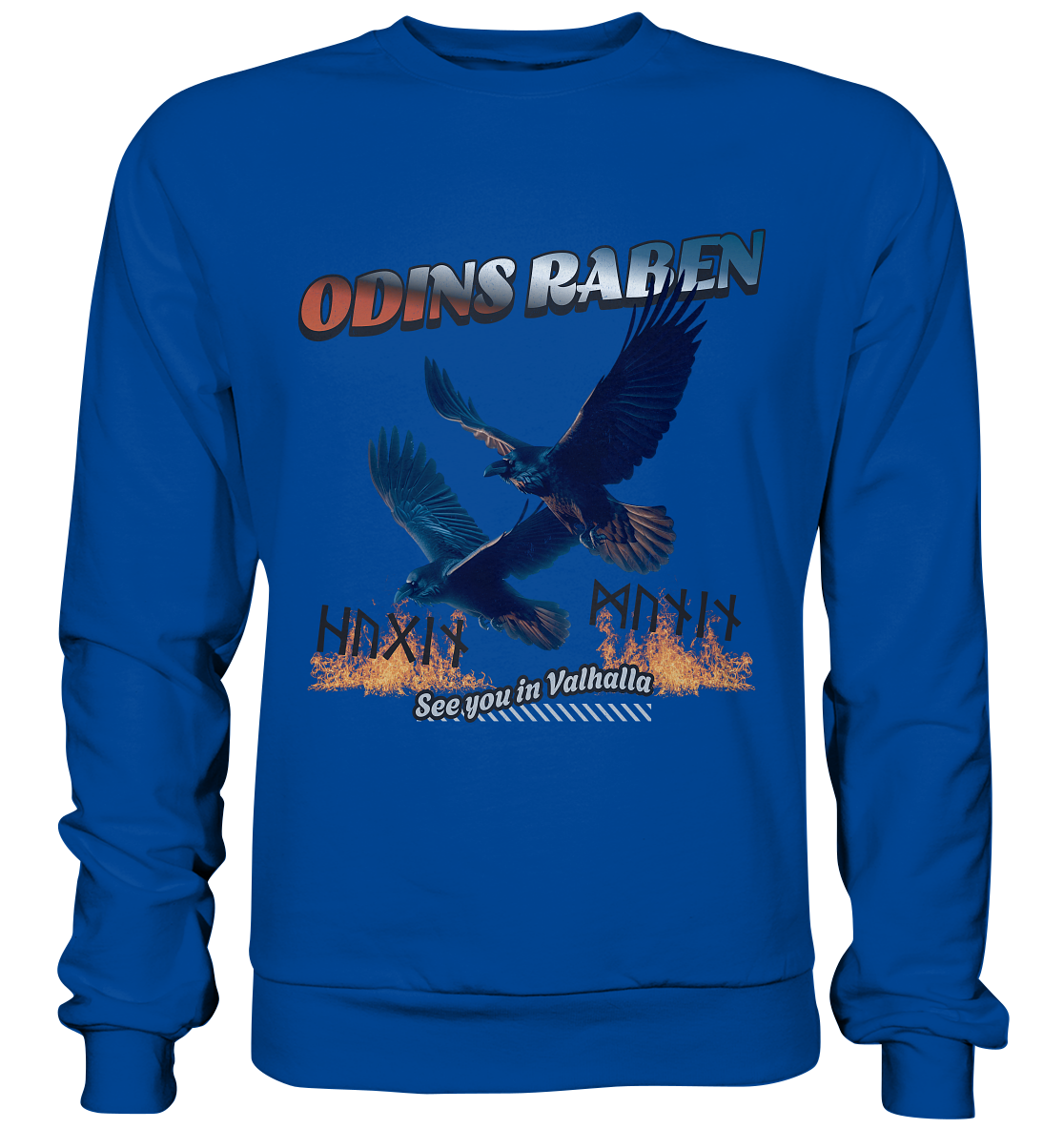 Raben Odins - Hugin und Munin - Basic Sweatshirt