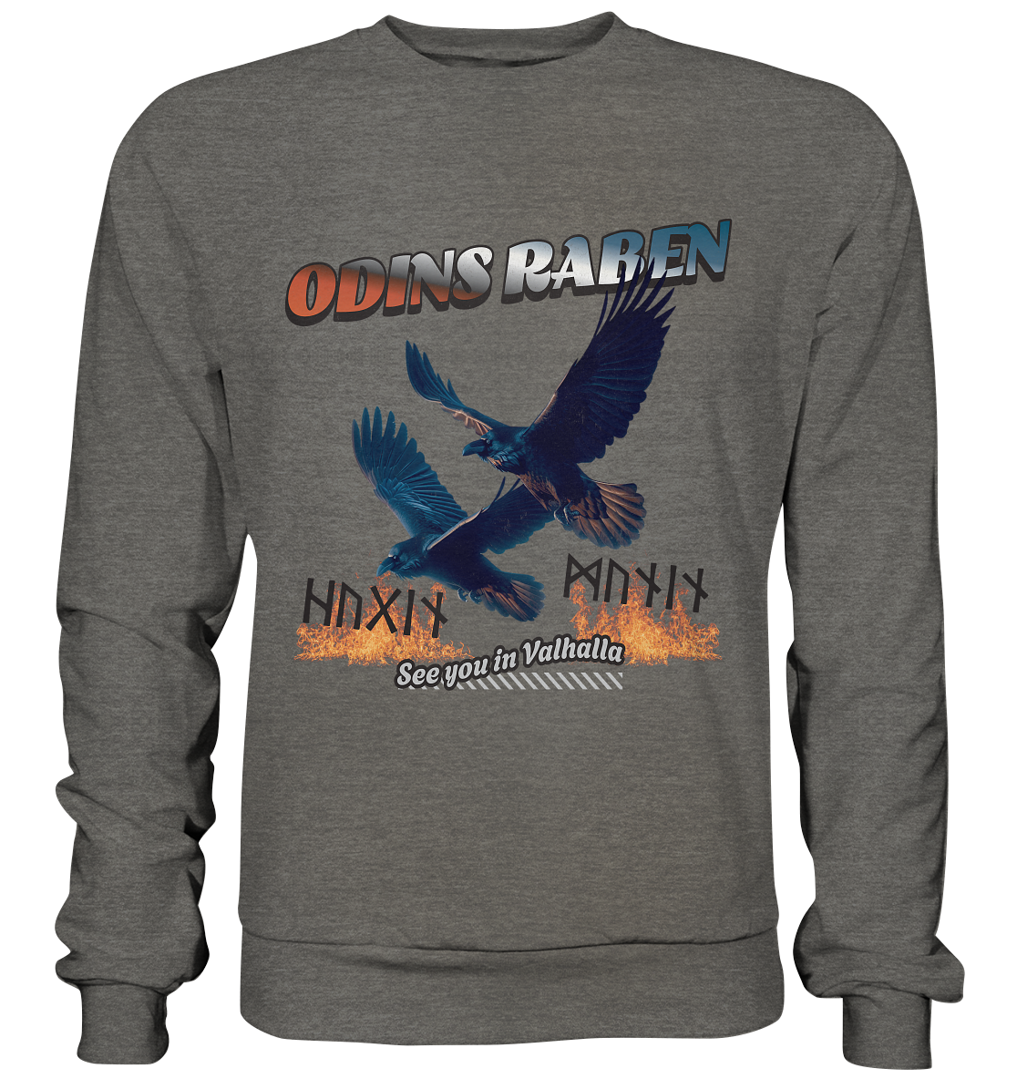 Raben Odins - Hugin und Munin - Basic Sweatshirt