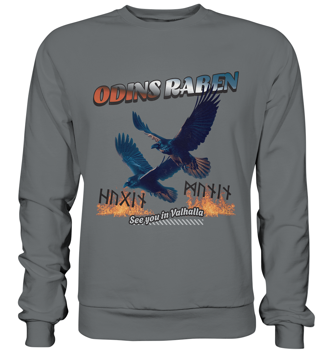 Raben Odins - Hugin und Munin - Basic Sweatshirt