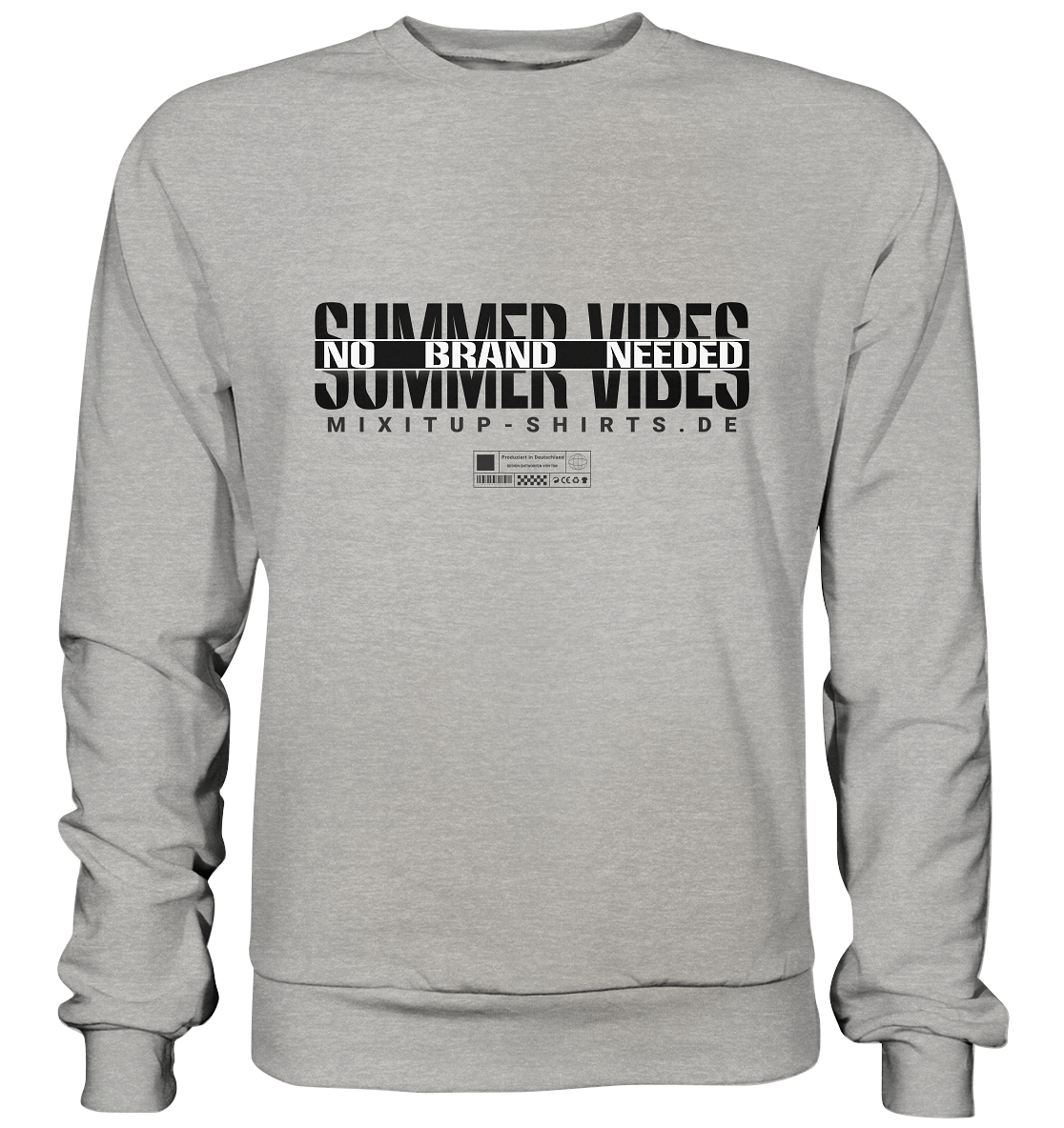 Sommer Shirts und Co - Summer Vibes - Basic Sweatshirt