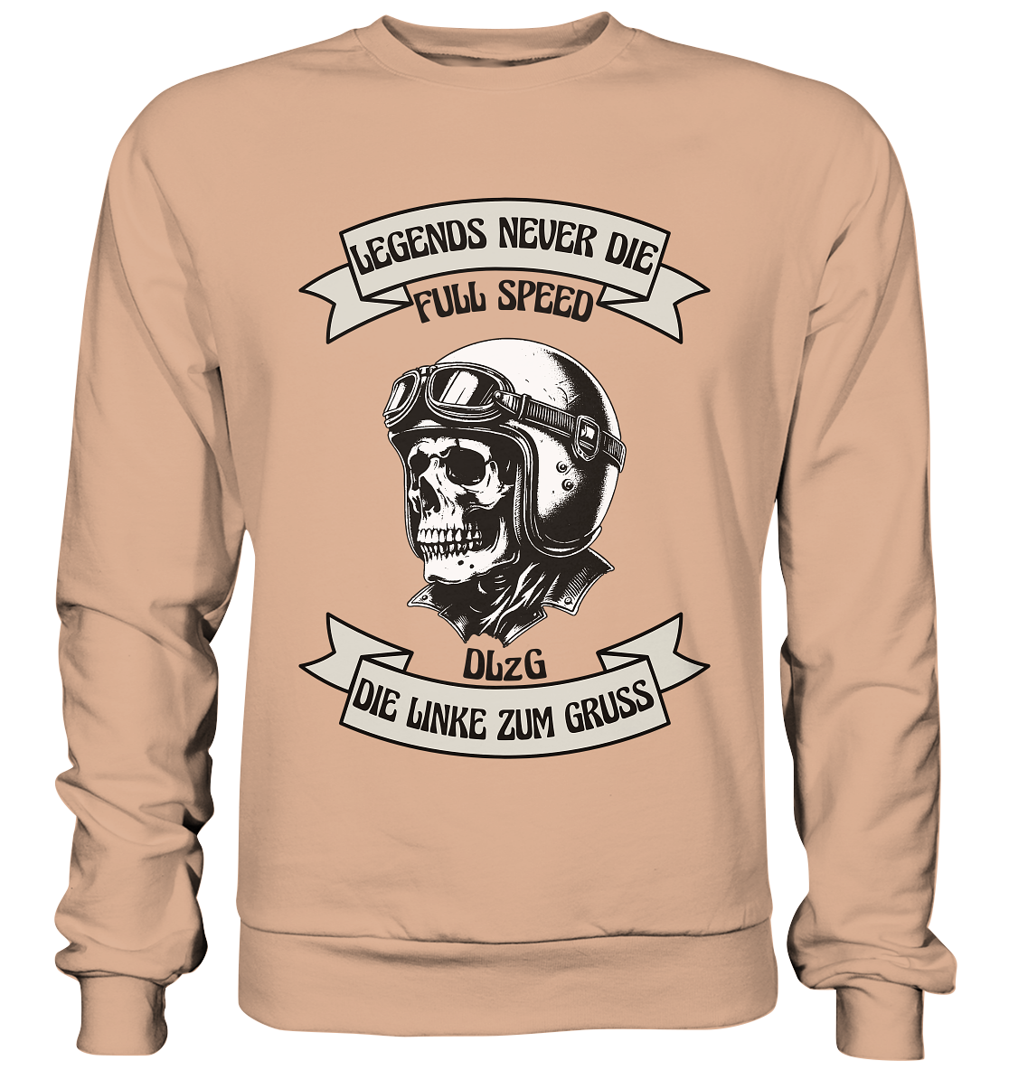 Die Linke zum Gruss - DLzG Full Speed - Basic Sweatshirt