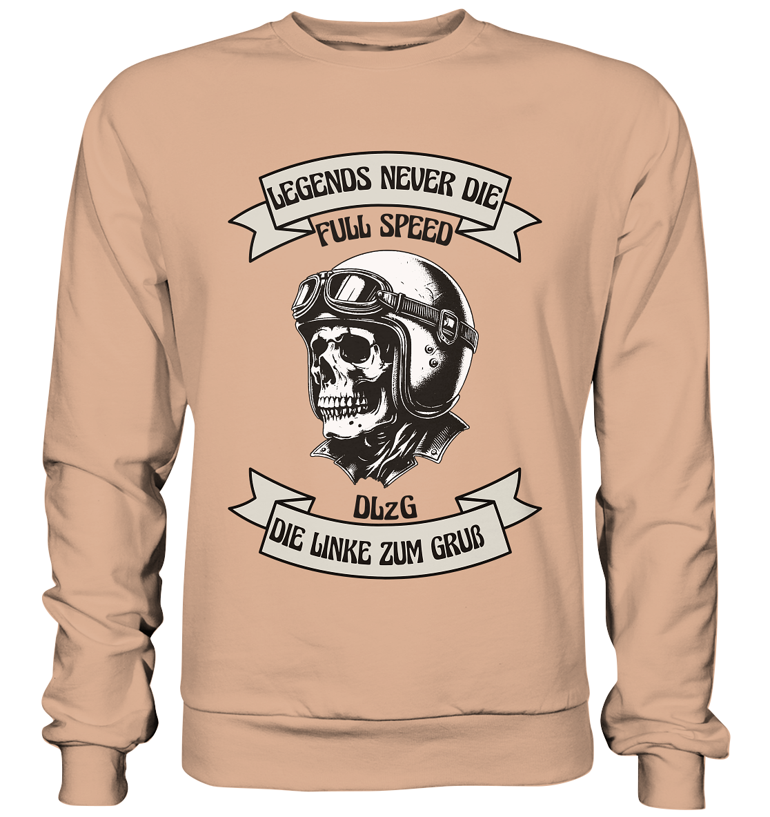 Die Linke zum Gruss - DLzG Full Speed - Basic Sweatshirt