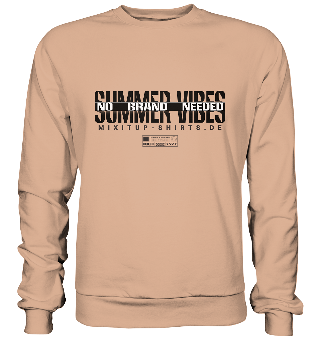 Sommer Shirts und Co - Summer Vibes - Basic Sweatshirt