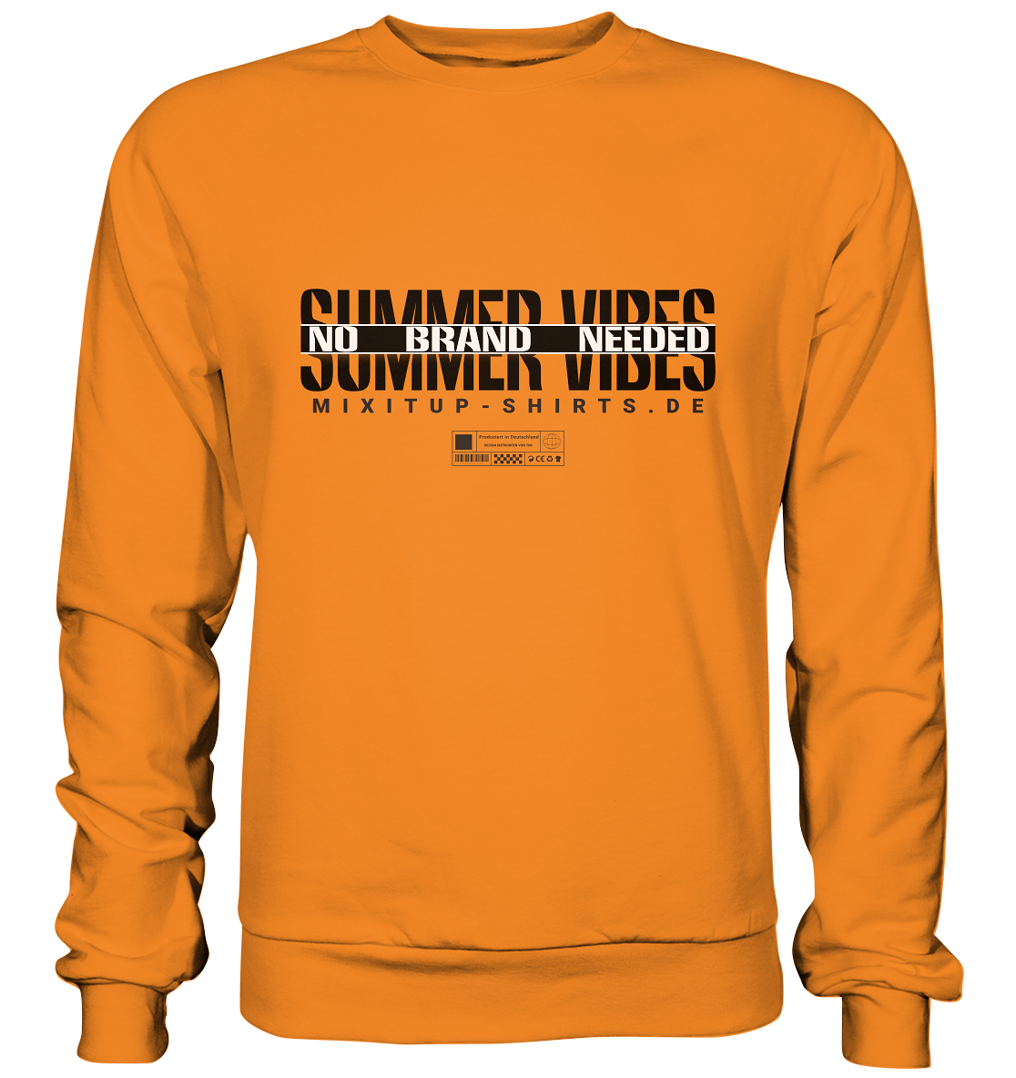 Sommer Shirts und Co - Summer Vibes - Basic Sweatshirt